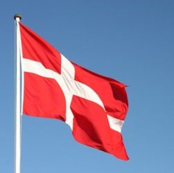 Drapeau des danois pour la légalisation du Cannabis au Danemark