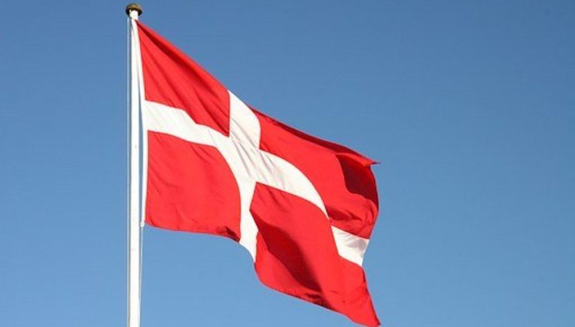Drapeau des danois pour la légalisation du Cannabis au Danemark